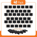 Bates- Foam Paint Brushes, 40 Pack, Sponge Paint Brush - Image 2