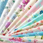 flic-flac 25pcs 10 x 10 inches Cotton Fabric Squares Quilting Sewing Floral - Image 6