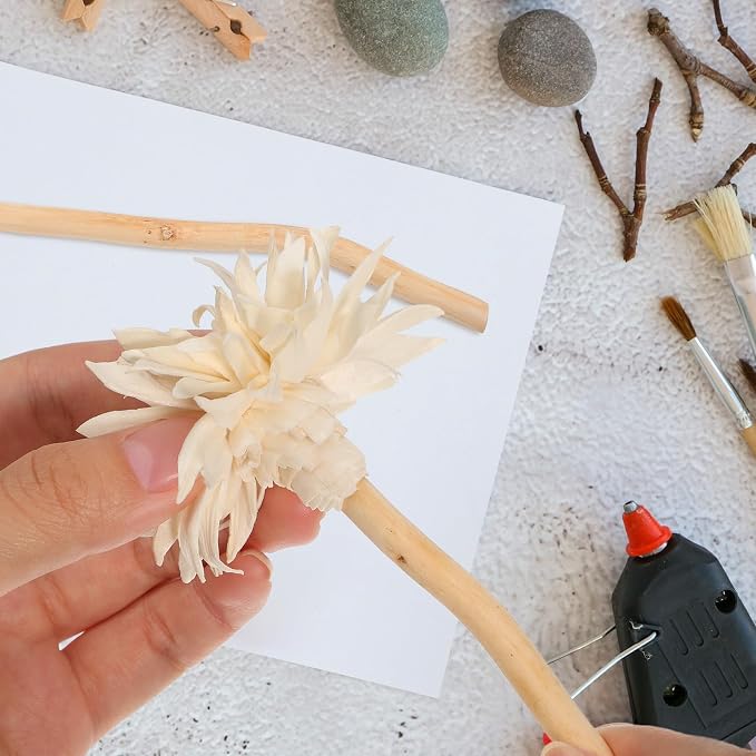 Natural Wood Sticks, Photo Props Home Decor and Party Displays - Image 4