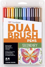 Tombow 56168 Dual Brush Pen Art Markers, Brush and Fine Tip Markers by Tombow