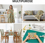 E-Tailor® Hand-Block Printed Pre-Cut Cotton Fabric Ideal - Image 4