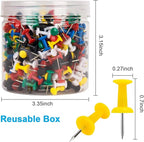 400Pcs Push Pins, Thumb Tacks for Bulletin Board, Stick Pins Thumb Tacks for - Image 5