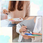 2Pcs Oval Palette Knife Pallet Knife Width Palette Knives Stainless Steel No.20 - Image 6