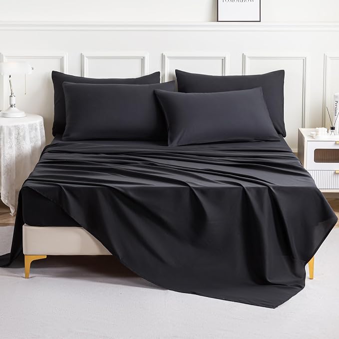Lavisun Flat Sheets only, 6 Pack Bulk Top Sheets - Image 7