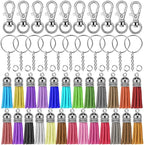 Selizo 100Pcs Key Chain Rings Bulk by selizo
