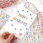 Letter Stickers 1 inch, Self-Adhesive Vinyl Waterproof ABC Letter Stickers - Image 5