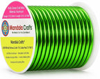 Mandala Crafts 10 Gauge Anodized Aluminum Craft Wire by MandalaCrafts