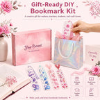 DIY Bookmark Making Kit, 20 Clear Acrylic Bookmark Blanks 5.9 x 2 in - Image 5