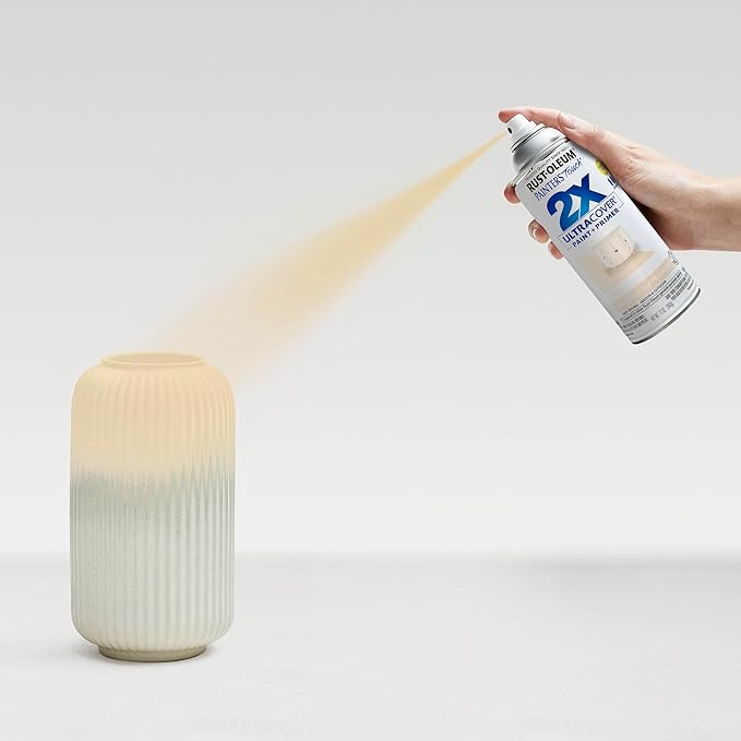 Rust-Oleum Painter's Touch 2X Ultra Cover Spray Paint, Gloss Ivory | Indoor and - Image 6