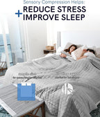 YnM King Size Cooling Weighted Blanket - Image 5