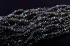 Natural Chip Stone Beads 5-8mm Spectrolite About 400 Pieces Irregular Gemstones - Image 2