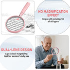 10X 30X Magnifying Glass for Reading, Handheld Magnifier for Reading, 90mm - Image 4