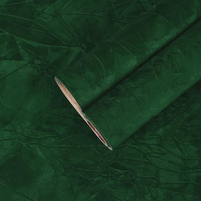 CHIHUT 12''x100'' Green Self Adhesive Velvet Flocking Liner Sheet Soft Felt by CHIHUT