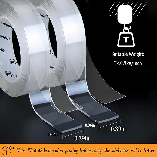 Double Sided Tape for Walls - Image 2