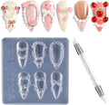 Fcozpjk Silicone Nail Molds, 3D Cake Cream Nail Art Mold by Fcozpjk