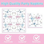 40Pcs Mahjong Party Supplies Plates and Napkins - Image 4