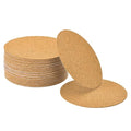 UXCELL 40 Pcs Self-Adhesive Cork Round, 3.5" x 3.5" Cork Tiles Backing Sheets by uxcell