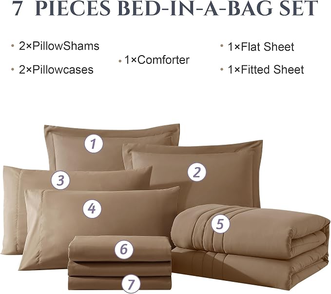 Monbix Queen Comforter Set - Image 7