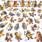 50PCS Funny Potato Meme Stickers Pack – Waterproof Clear Cute 3D Cartoon Potato - Image 2