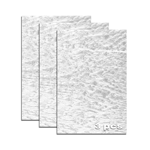 TOEPODO Pearlescent Ripple Cast Acrylic Sheets 1/8inch Thick Marble Acrylic by WelcomeTOEPODO