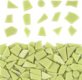 Youway Style Lemon Green Glass Mosaic Tiles by YouwayStyle