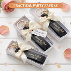 Wavyknot 100 Pcs PU Leather Keychain Blanks Bulk Laser Engraving Blanks - Image 4