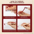 The Oxford Company Punch Needle Kit - Image 4