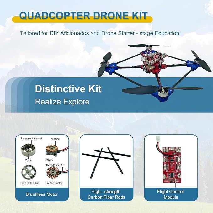 Quadrotor Drone DIY Kit: A Unique STEM Project - Image 2