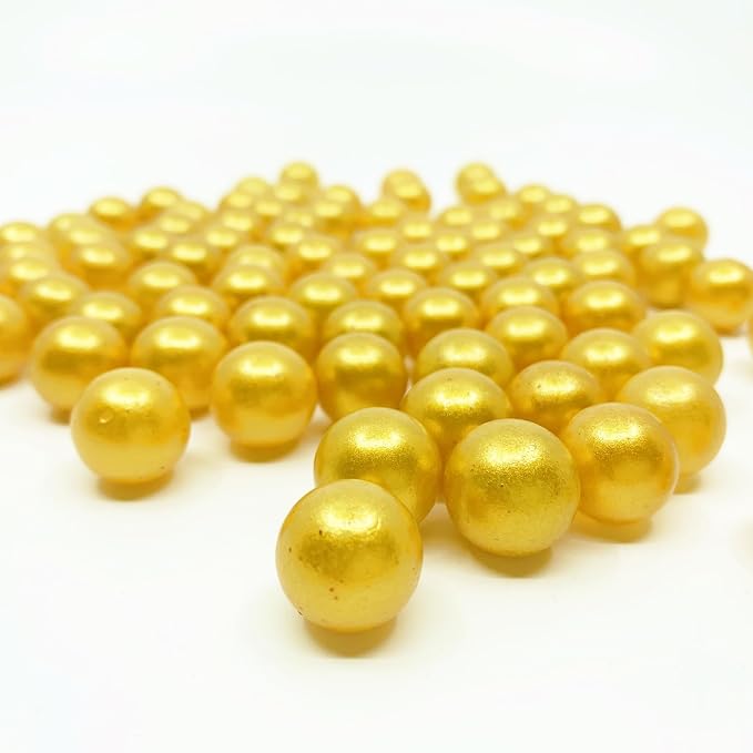 CYS EXCEL Gold Glass Marble Gemstone Vase Filler | Multiple Color Choices - Image 2