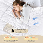 downluxe Weighted Blanket Queen Size, 15 lb Weighted Blanket - Image 3