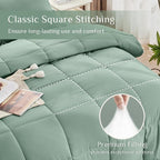 JOLLYVOGUE Full Comforter Set, Ultra-Soft Bed in a Bag Full Size 7 Pieces - Image 3