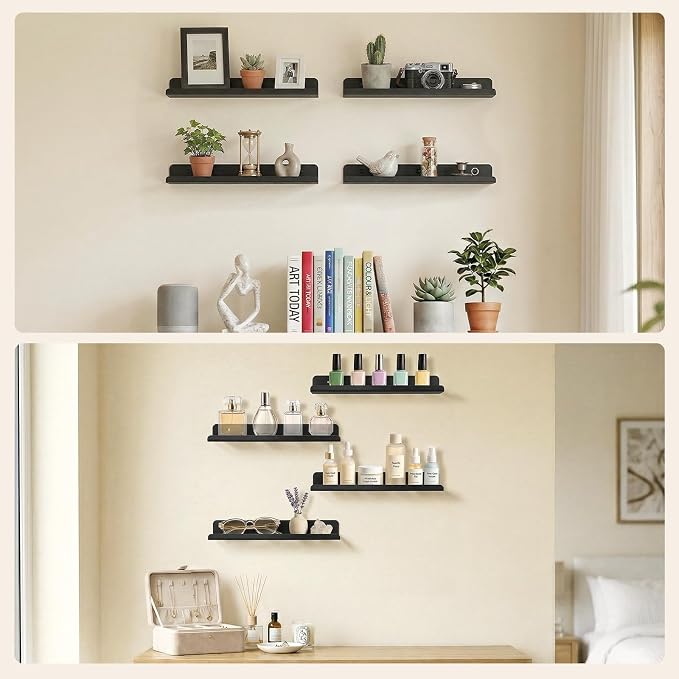 Lifewit Floating Shelves for Wall, Acrylic Display Shelf Wall Mounted for Figure - Image 7