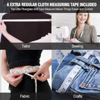 2PCS Body Measure Tape 60inch, Automatic Telescopic Tape Measure - Image 7