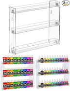 2Pack 3 Tier Display Rack, Acrylic Craft Paint Storage Organizer, Miniature by Cocheetah