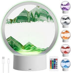 Meditation Sand lamp Liquid Motion 16 Color, Guided Visual Meditation Tool - Image 8