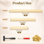 12 Pcs Stretcher Bars for Needlework, 3 Sizes Needlepoint Stretcher Bars Set - Image 2