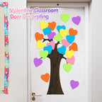 90 Pieces Heart Cutouts Paper Hearts Heart Shape Cards 5.5 Inches Large - Image 5