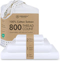 Threadmill Luxury 800 Thread Count Full Size 100% Cotton Sheets by ThreadmillHomeLinen