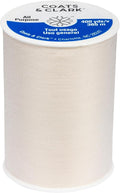 Coats & Clark Dual Duty All-Purpose Natural Thread 400 Yards 1 Spool of Yarn by Unknown