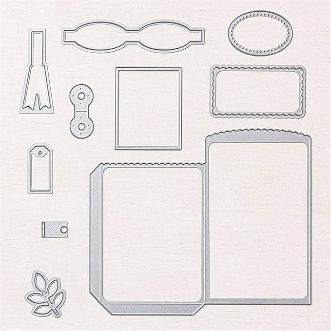 Mvchifay Cutting Dies Metal Stencils Scrapbooking Tool DIY Craft Carbon Steel - Image 6