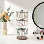 Mkono Bracelet Holder Gold Metal Rotating Bracelet Display Stand 3 Tier Jewelry - Image 3