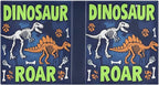 Dinosaur Roar Round Ring Binders 1.5 Inch Dragon Dino Skull 3 Ring Clipboard - Image 2