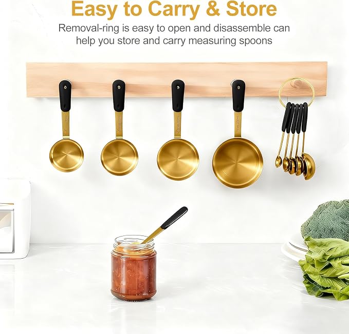 Bopei Measuring Cups and Spoons Set - Image 4