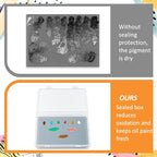 Nuanchu 1 Set Handy Glass Oil Paint Palette Included 12.8 x 9.25 Inches - Image 5