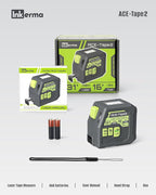 Laser Tape Measure 2-in-1, Inkerma 130Ft Laser Measurement Tool & 16Ft - Image 7