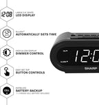 Sharp Digital Alarm with AccuSet - Image 2