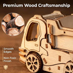 Wooden 3D Puzzle, Creative DIY Model Building Kit - Image 4