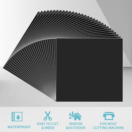 Matte Black Permanent Vinyl Permanent Vinyl Bundle - Image 2