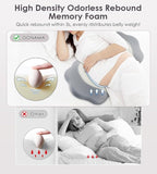 Pregnancy Pillows for Sleeping, Memory Foam Maternity Pillow Support for Back - Image 6
