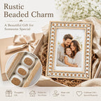 Solid Wood 4x6 Picture Frame Beaded Frame - Image 8